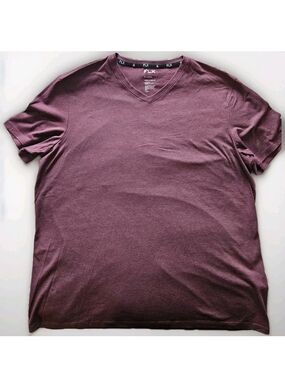 FLX Urban Commuter Purple V-Neck Men's X Large